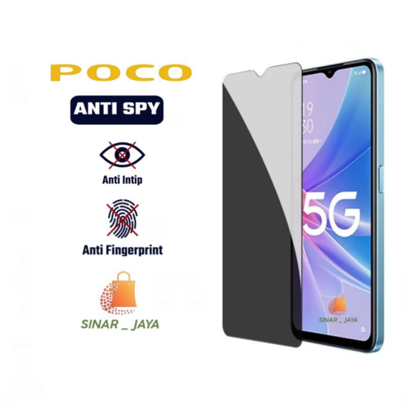 กระจกนิรภัย Anti Spy ความเป็นส่วนตัว Xiaomi Poco C85 X7 5G X7 Pro 5G X3 X3 Pro M3 M3 Pro 5G M4 Pro 4
