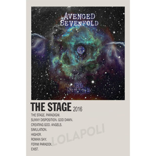 โปสเตอร์อัลบั้ม The Stage - Avenged Sevenfold