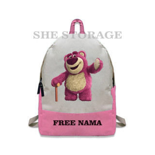 Lotso TOY STORY กระเป๋าเป้สะพายหลัง พิมพ์ลาย 3rd สําหรับเด็ก 3 ปี