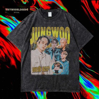 เสื้อยืด ลาย KAOS OVERSIZED/KAOS WASHED/OVERSIZED KIM JUNGWOO NCT127 VINTAGE TEE