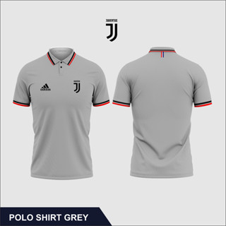 เสื้อโปโลแขนสั้น คอปก ลายโลโก้ Juventus แบบดั้งเดิม สําหรับผู้ชาย และผู้หญิง