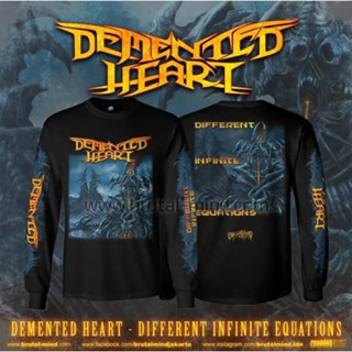 เสื้อแขนยาว DEMENTED HEART - Infinite Equations แตกต่างกัน