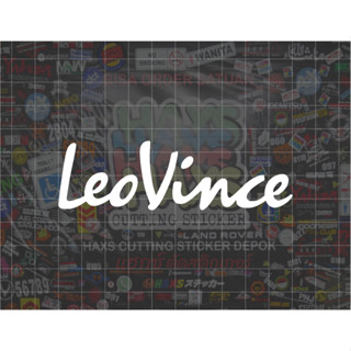 สติกเกอร์โลโก้ Leovince ขนาด 10 ซม. สําหรับติดหมวกกันน็อค