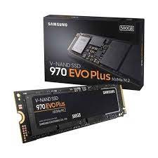 Samsung SSD 970gb EVO Plus SSD 500GB M.2 NVme PCIe รับประกัน 2280-5 ปี