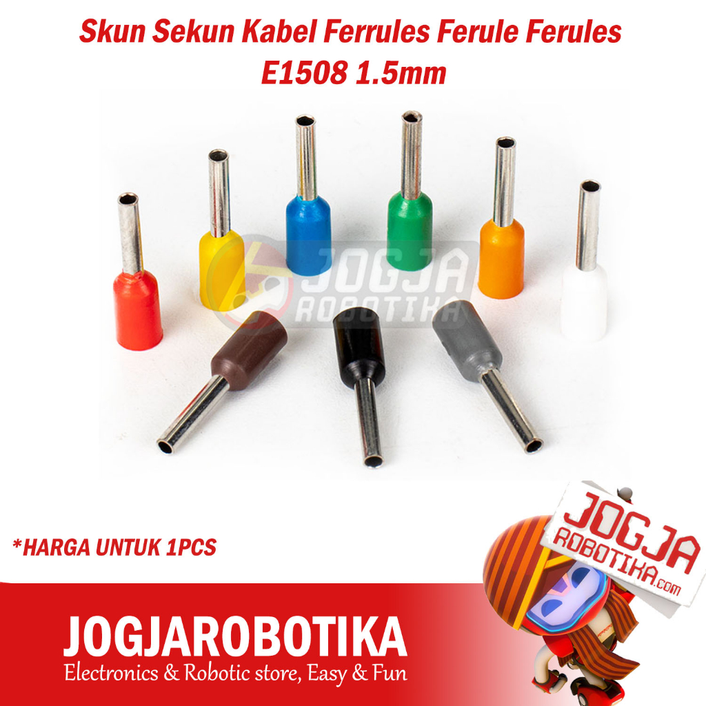 Skun Sekun Cable Ferrules Ferules E1508 1.5mm