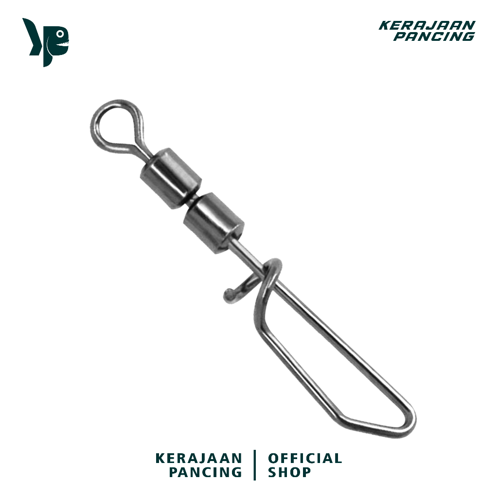 Fishing Kingdom - Kili Kili Double Rolling Swivel Fishing Connector Casting Minnow สแตนเลสป้องกันสนิ