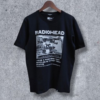 เสื้อยืด พิมพ์ลายวง Madnes Radiohead