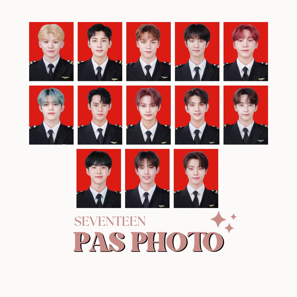Seventeen PHOTO PAS 3x4 (PRICE 3 ชิ้น + 2 ด้าน) ID PHOTO KPOP IDOL KOREA PREMIUM UNINO SCOUPS WONWOO MINGYU WOOZI JEONGHANSHUA !
