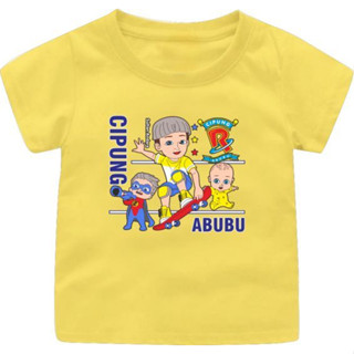 เสื้อท็อป Cipung ABUBUU สําหรับเด็กผู้ชาย และผู้หญิง อายุ 1-12 ปี