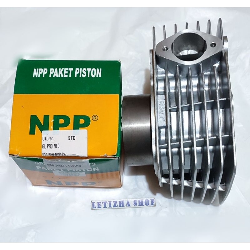 SEHER BLOCK MEGA PRO GL PRO NEOTECH & GL PRO, GL100, GL125 SEHER BLOCK PLUS PISTON KIT NPP HONDA PRO