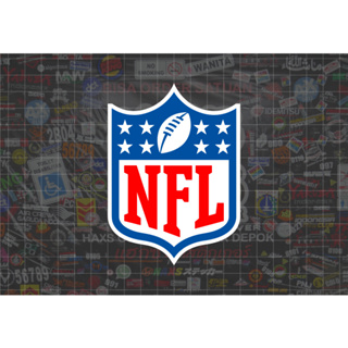 สติกเกอร์ตัด NFL ขนาด 8 ซม. สําหรับรถจักรยานยนต์ รถยนต์