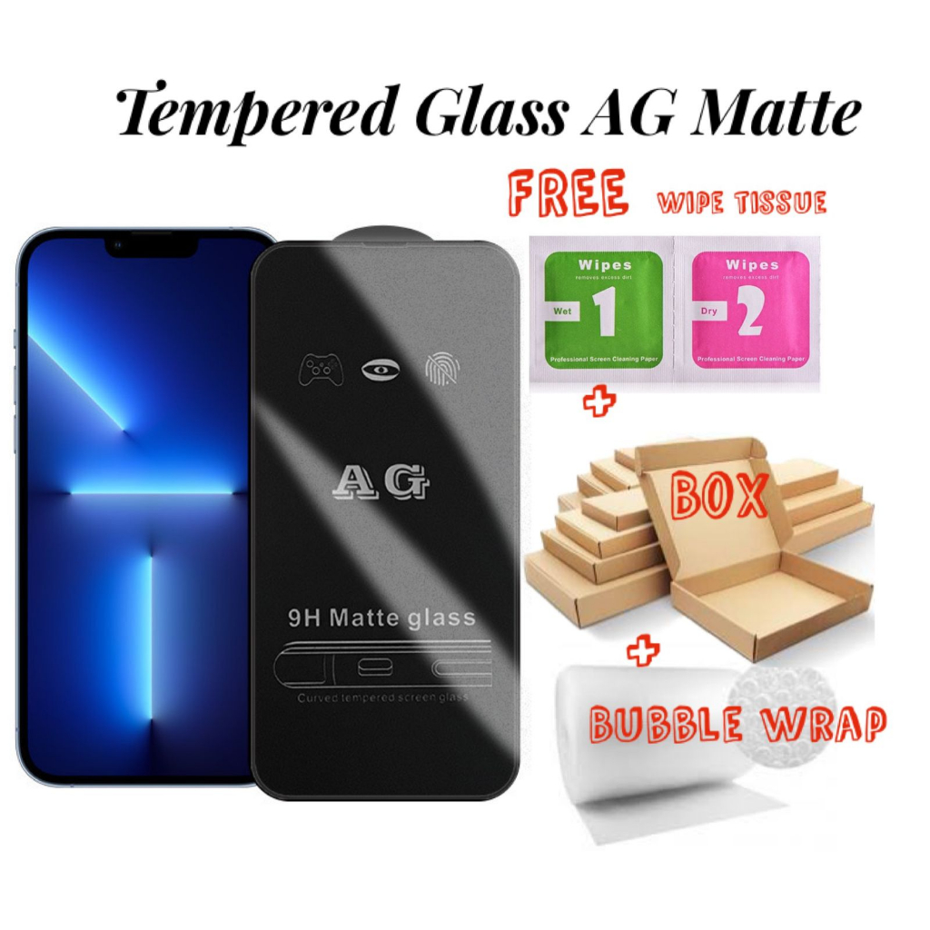 SAMSUNG FPกระจกนิรภัยMatteสําหรับSamsung A41 A42 A50 A50s A51 A52 A52s A53 A54 A6 A6+ A60 A7 A70 A71