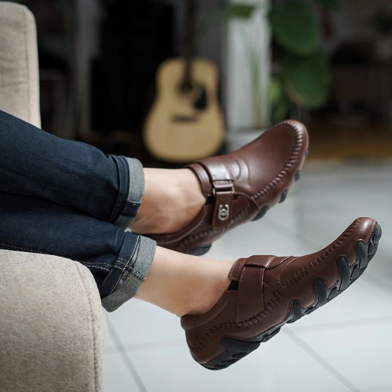 รองเท้าผู้ชาย Oc003 หนังแท้ odoncibadu