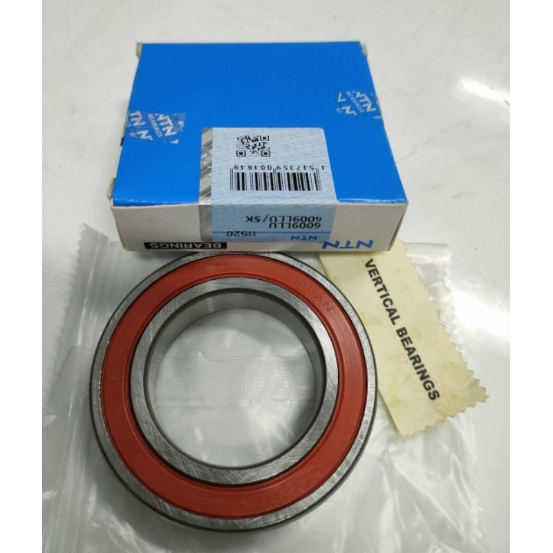 BEARING 6009 LLU NT RUBBER CAP 6009LLU