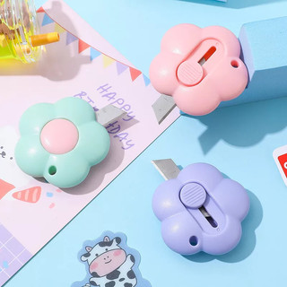 APEN Cutter Mini Portable Kater Polos Travel Kit Lucu Warna Pastel Unboxing Paket Barang Unik