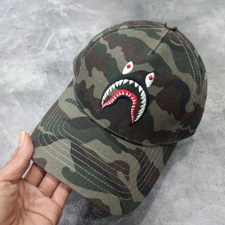 หมวกเบสบอล Bape army Green สําหรับผู้ชาย และผู้หญิง