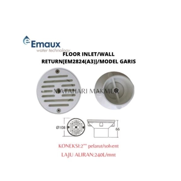 พื้น INLET_FLOOR INLET_WALL RETURN EM2824(A2)&EM2824(A3)EMAUX LINE