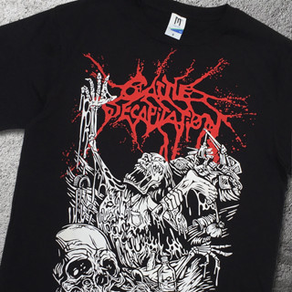 เสื้อยืด ALONE AT THE LANDFILL - CATTLE DECAPITATION