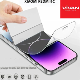 Vivan Hydrogel Xiaomi Redmi 9C ป้องกันรอยขีดข่วน ของแท้ คริสตัลใส ป้องกันหน้าจอ ป้องกันเต็มรูปแบบ