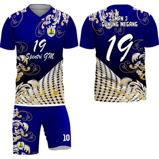 เสื้อกีฬาวอลเลย์บอล แขนสั้น พิมพ์ลาย แบบใหม่ล่าสุด 2023