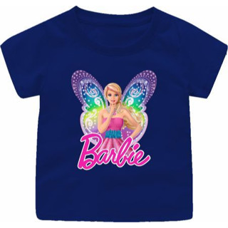 ใหม่ล่าสุด เสื้อยืด ลาย Fairy BARBIEE สําหรับผู้ใหญ่ อายุ 1-12 ปี ไซซ์ S-5XL