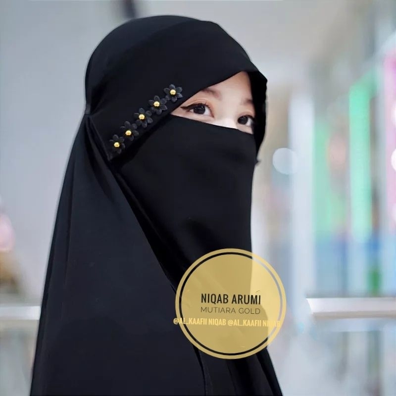 Niqab Arumi ชีฟองทองมุก