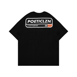 Poeticluzien เสื้อยืด สีดํา พิมพ์ลายสัญลักษณ์