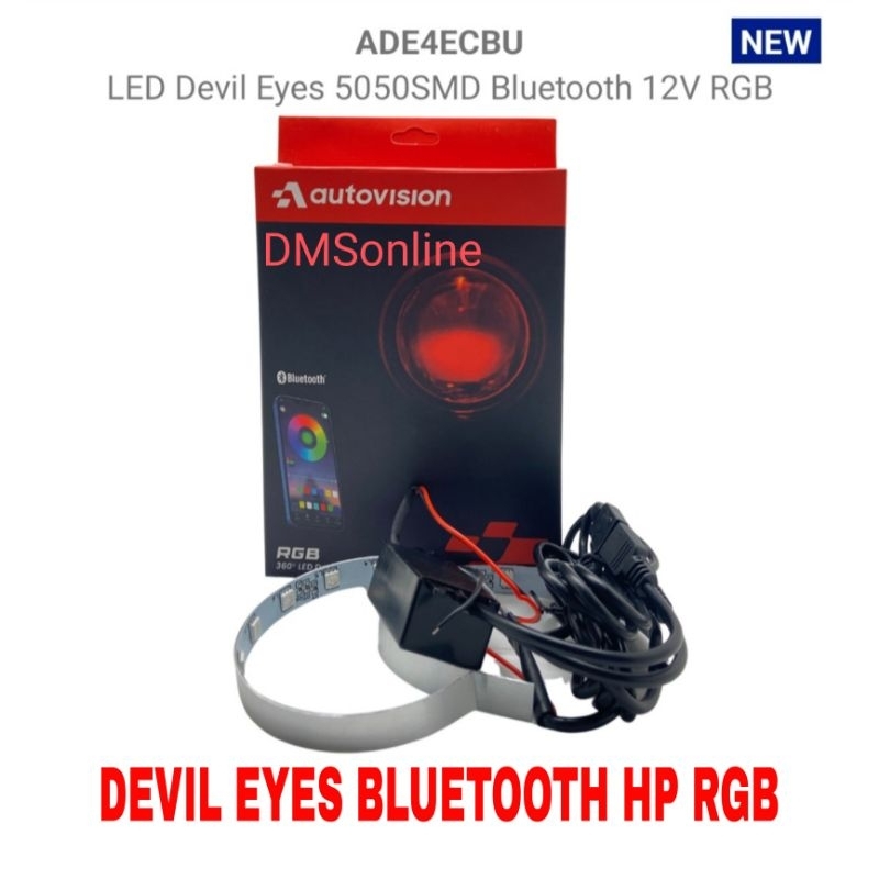 Devil Eyes Demon Eyes บลูทูธ Rgb Autovision