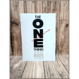 The ONE Thing โดย Gary Keller - ภาษาอังกฤษ