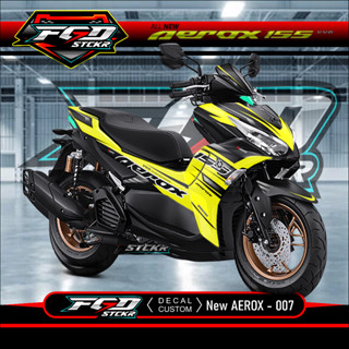 สติกเกอร์รูปลอก Fullbody Variation All New Aerox 155 เชื่อมต่อ 007