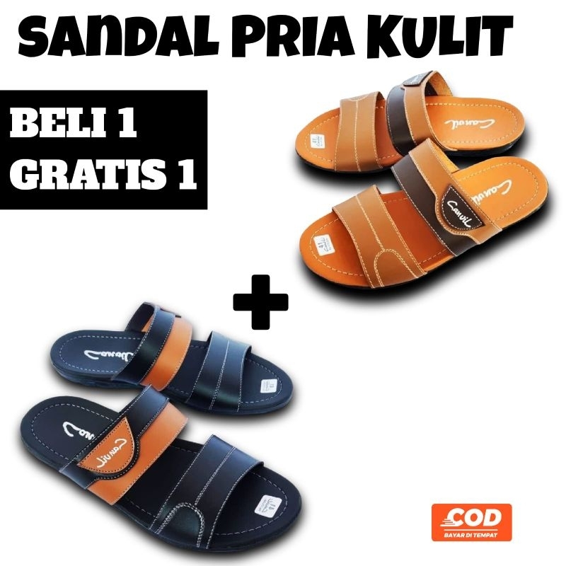 Men& 39;S SANDALS BUY 1 แถม 1 SLOP MODEL // MEN& 39;S LEATHER SANDALS // MEN& 39;S SLOP SANDALS // M