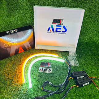 ไฟเลี้ยว DRL LED AES 2 โหมด PLUS ขนาด 30 ซม.