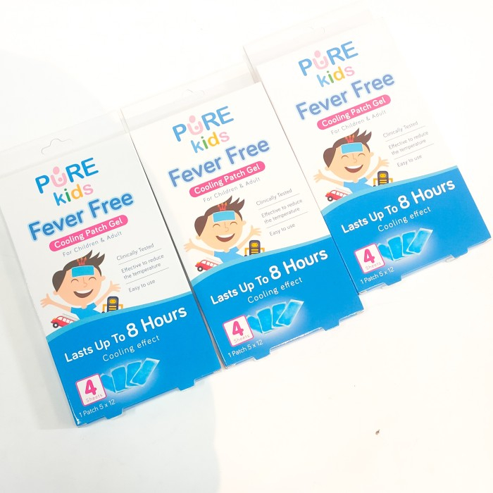 Pure BB Fever Free Cooling Patch Gel / Pure Kids