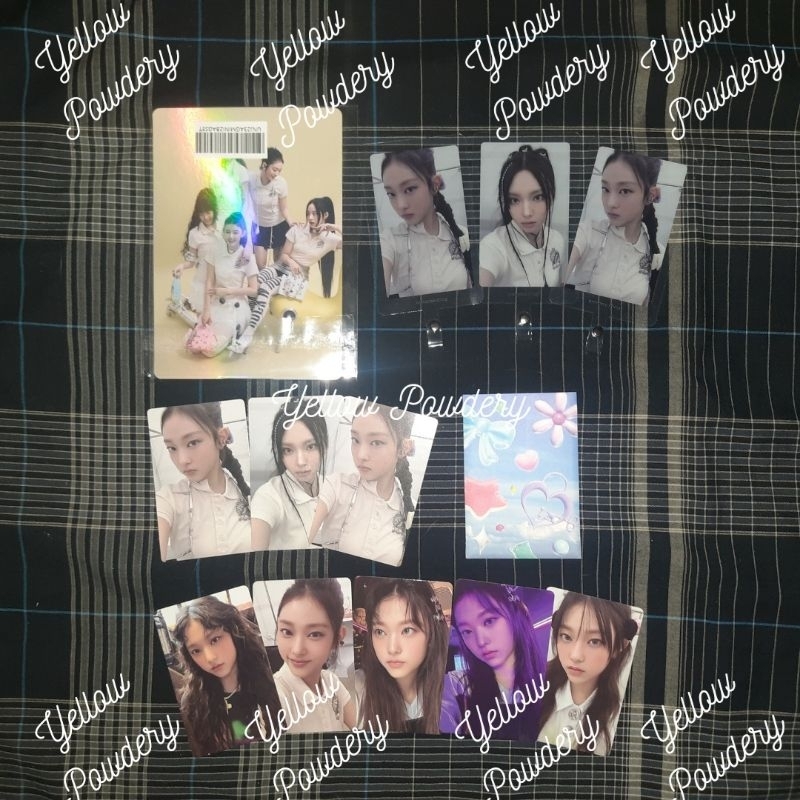 READY ใหม่กางเกงยีนส์ GET UP PC ALBUM BUNNY BEACH BAG รุ่น PHOTOCARD HAERIN HANNI PITA MINJI DANIELL