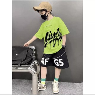 ชุดนําเข้า ll เด็กผู้ชาย AFGS SET Ages 4TH-14TH STREET STYLE เรียบง่าย