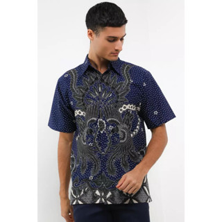 เสื้อเชิ้ตแขนสั้น ผ้าฝ้าย ลาย Krisna Batik Austin