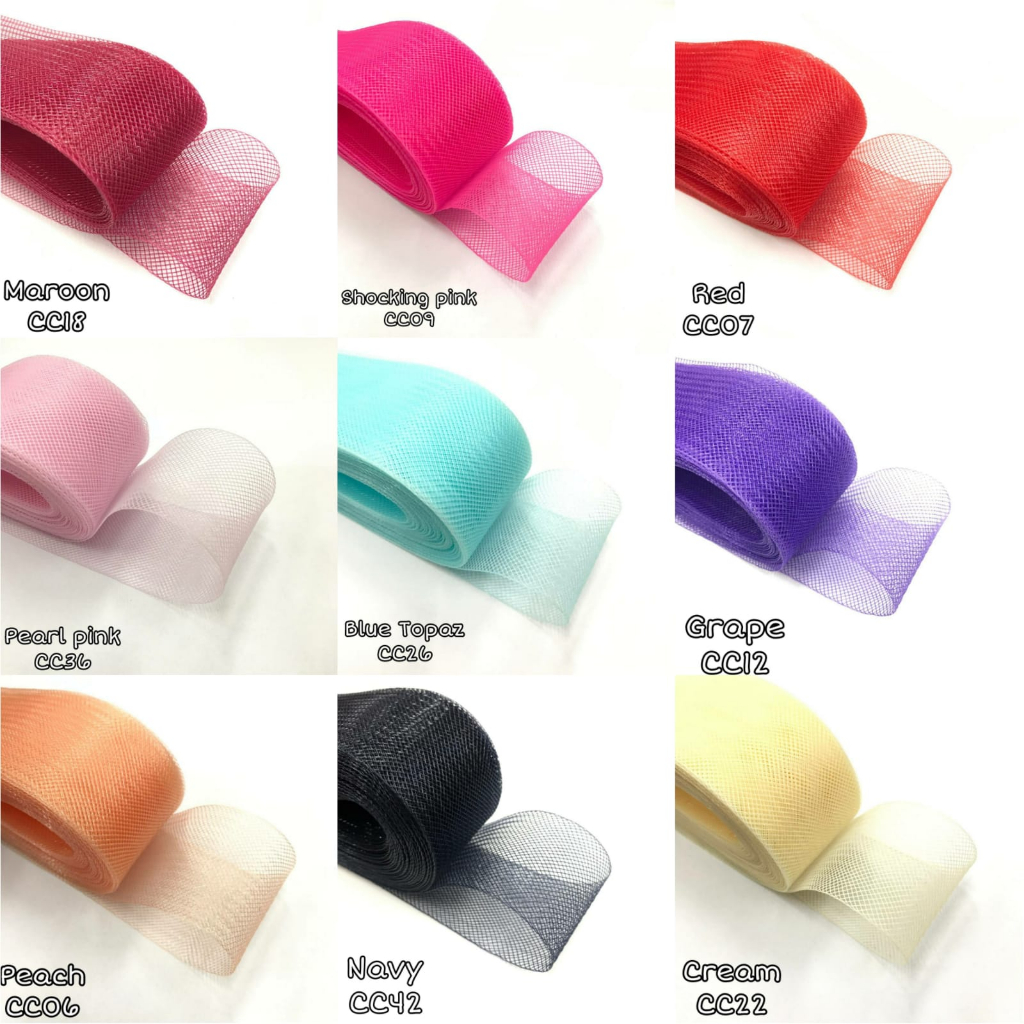 ต่อ 1 ม้วน - YURE LAMAS 1 CM (50 YARD) & 1.5 CM (25 YARD) / HH LEMAS / SKIRT DEVELOPER / GOLDEN HORS