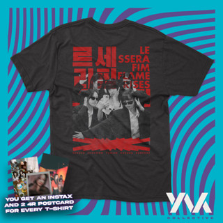 เปลวไฟยกขึ้น | เสื้อยืด พิมพ์ลาย Kpop LE SSERAFIM