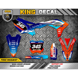 สติกเกอร์รูปลอก KX 250 DECAL STICKER KX 450 DECAL STICKER KXF 250 DECAL KXF 450