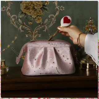 Tas Kosmetik Beludru/Tas Kosmetik Tas Kosmetik Tas Penyimpanan Perjalanan Trapesium Persegi Panjang