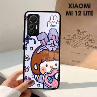 [CS52] เคสมันวาว Xiaomi Mi 12 Lite | Mi 12T | Mi 12X | Mi 12 |เคสมันวาว Pic HD HAPPY ลายการ์ตูน Motif| เคสร่วมสมัย คุณภาพดี | Xing ทุกร้าน