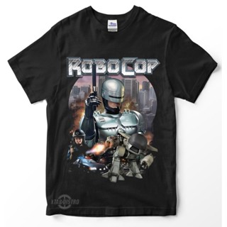 Rob0 COP เสื้อยืดพรีเมี่ยม ลาย starwars back to the United mike tyson สไตล์วินเทจ