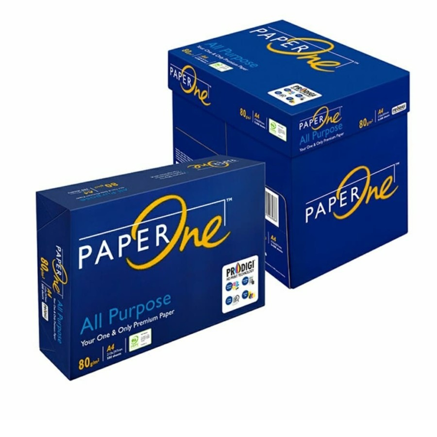 A4 HVS Paper 80 gr Paper One [1 รีม]