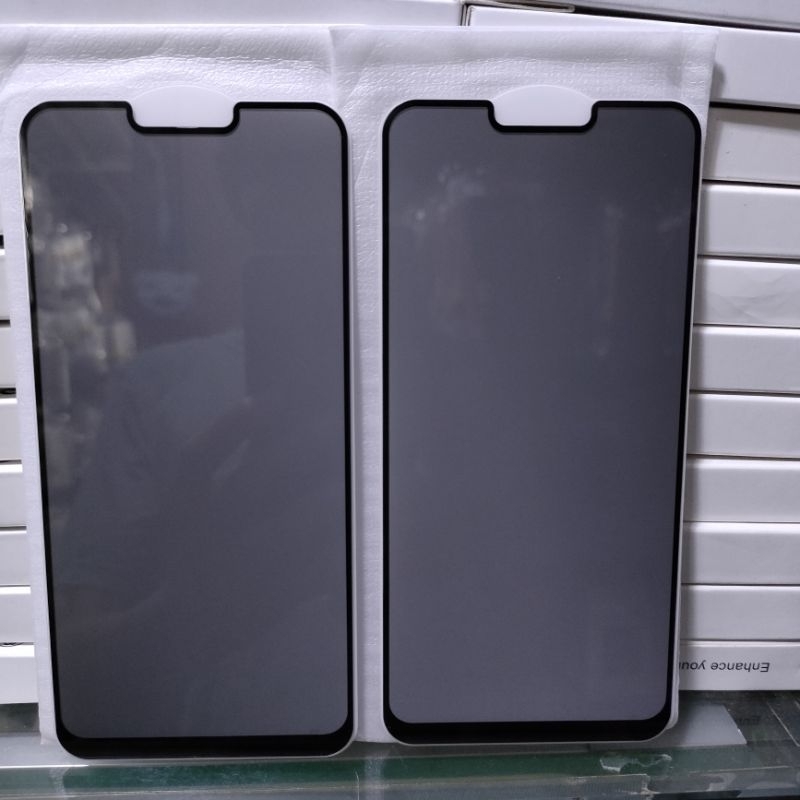TG กระจกนิรภัย Spy Glass Vivo Y85 V9 Z1 Z1L Z23X Y83 Y81 Y28 Y27S Y36 Anti Scratch ความเป็นส่วนตัวแก