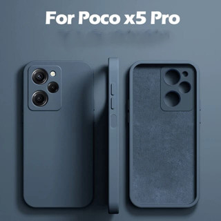 เคสโทรศัพท์มือถือแบบนิ่ม ผิวด้าน ลายกล้อง สีดํา สําหรับ Xiaomi POCO X5 PRO