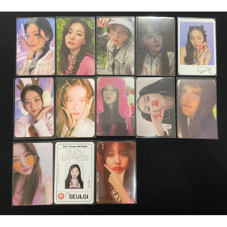 โฟโต้การ์ด PC SEULGI RED VELVET ALBUM FMR BIRTHDAY MONSTER AMUSE CLEAR CARD PASSCARD ID CARD LENTICULAR 28th REASONS PINK CHRISTMAS PHOTOBOOK FEEL MY RHYTHM OFFICIAL