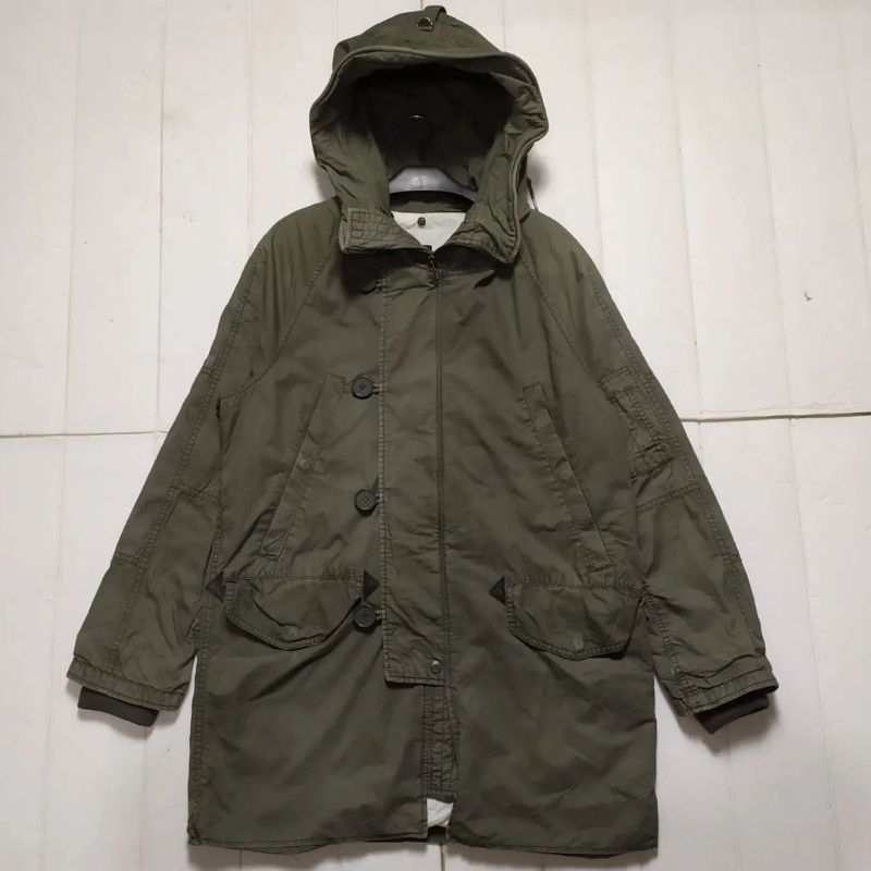 KAI AAKMAN N-3B PARKA JACKET สีเขียว ไซส์ L