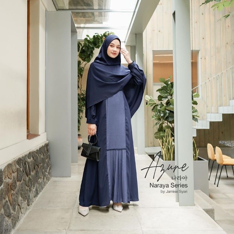 NARAYA เจมี่ | ซีรีส์นารายา - สีฟ้า | Jamise Syari - Faezia Official Shop | เจมี่ ซาริ สุคาบุมิ | ชุ