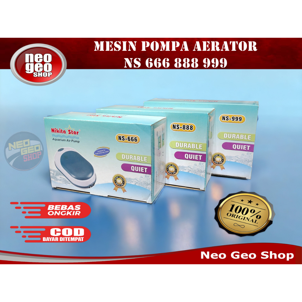 Nikita Star Ns 666 888 999 Ns666 Ns888 Ns999 Aerator 2 Holes Aquarium Airpump