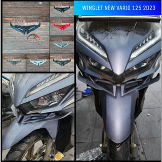 Winglet VARIO 125 NEW CBS KEYLESS 2022 2023 ตัวแปรหนวด สําหรับรถจักรยานยนต์ HONDA CLICK 125 i